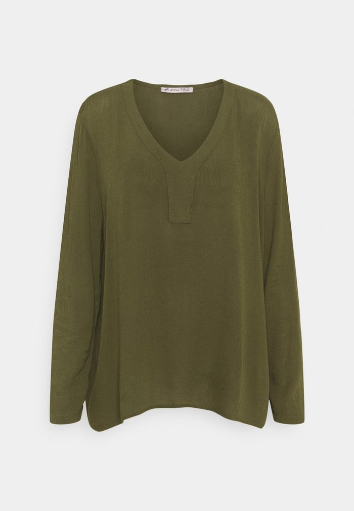 Chemisier Anna Field Vert Olive Femme | QHM-2365229